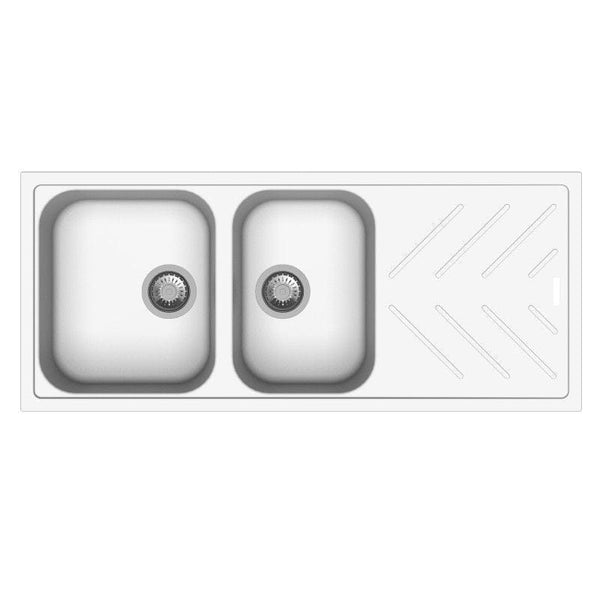 TSI Sinks TWM-NBD200 1160X500X200MM NEW BEETHOVEN D200 GRANITE QUARTZ STONE 1 AND 3/4 KITCHEN SINK
