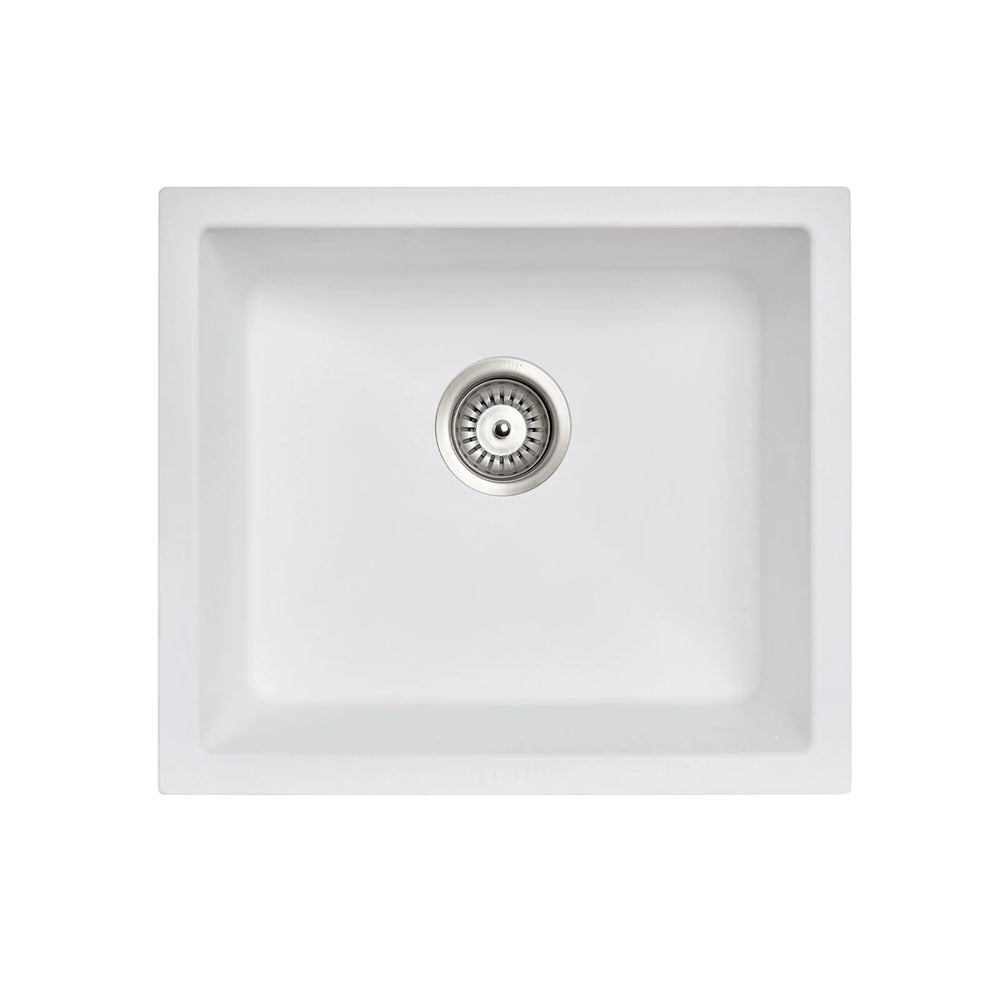 TWM-SW 533 X 457 X 205MM CARYSIL SALSA SINGLE BOWL GRANITE KITCHEN/LAUNDRY SINK