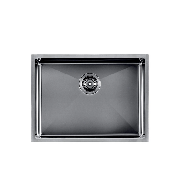 TWM10D-B 600X450X300MM 1.2MM HANDMADE TOP/UNDERMOUNT SINGLE BOWL