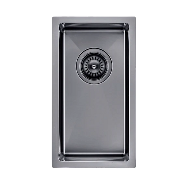 TWM11B 250X450X215MM 1.2MM HANDMADE TOP/UNDERMOUNT SINGLE BOWL KITCHEN SINK