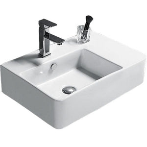 Victiles Basins BA800LHB - Above Counter / Wall Hung Basin 605x410x150MM