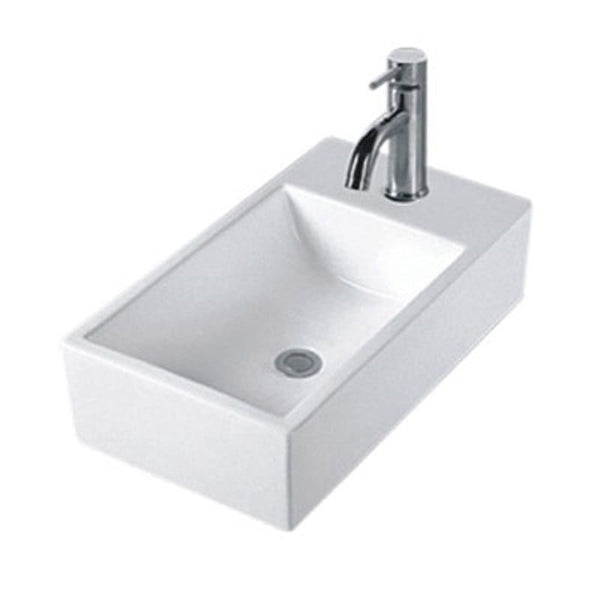 Victiles Basins BA200R - Wall Hung Basin 450x250x120MM Right Hand Tap