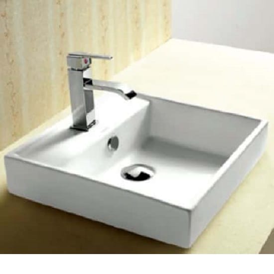 Victiles Basins WB 3838A NIKO-2 Half Insert Basin *Glazed Back*