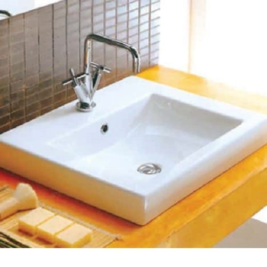Victiles Basins WB 4034A MEGGA-2 Half Insert Square Basin