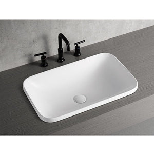 Victiles Basins WB 6038 MILAN Semi-Insert Rectangular Basin
