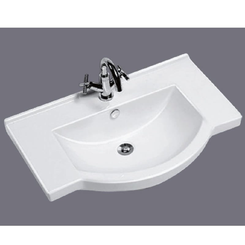 Victiles Basins C92-750-1TH Semi-Reccessed Vanity Top 750*480*200mm