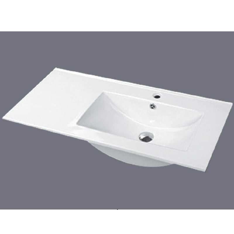 Victiles Basins UV31-900R Wave Slim Vanity Top Basin 900*460*200mm