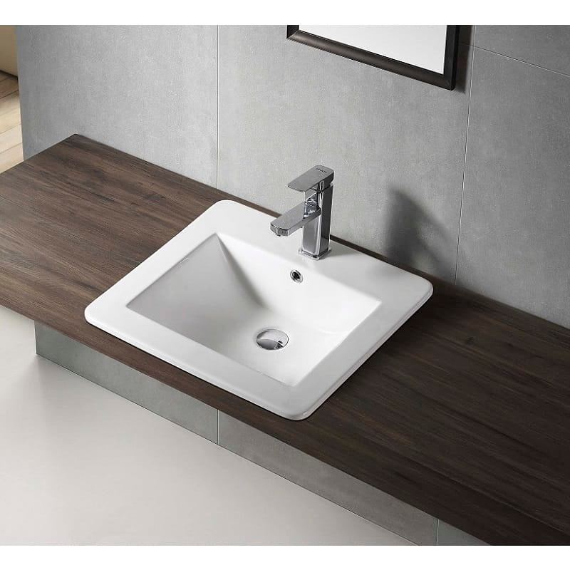 Victiles Basins WB 5345 TIKINO II Rectangle Insert Basin