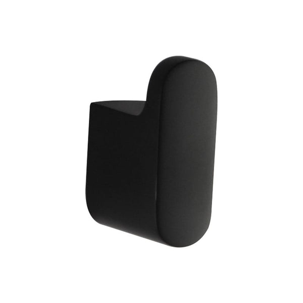 Victiles Bathroom Accessories AU Series Black Round Robe Hook OX8007.TR