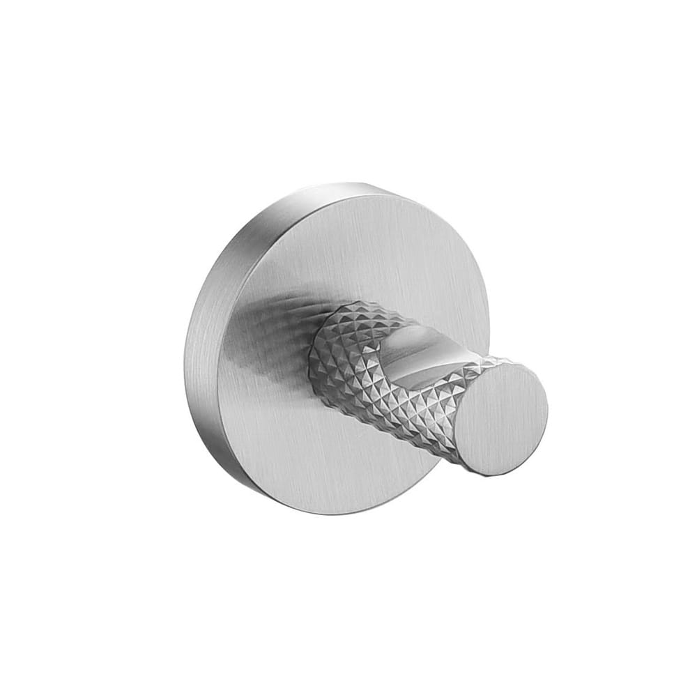 Victiles Bathroom Accessories BND69038 TIARA Single Hook in Brushed Nickel