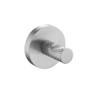 Victiles Bathroom Accessories BND69038 TIARA Single Hook in Brushed Nickel