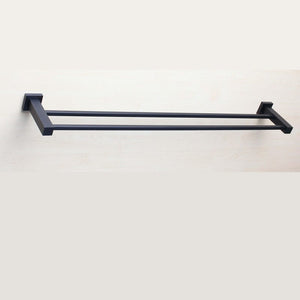 Victiles Bathroom Accessories TP24036BK-30 CURO Double TOWEL RAIL
