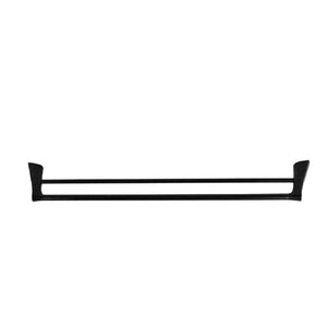 Victiles Bathroom Accessories BP25036B-30 NOIR Twin Towel Rail Matte Black Finish
