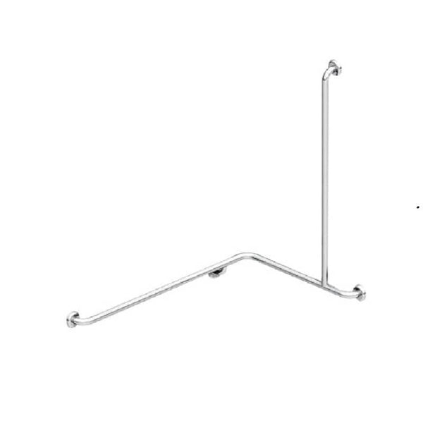 Victiles Bathroom Accessories TP G22R MOBI CARE L Shape with Extension Shower Grab Rail - RH