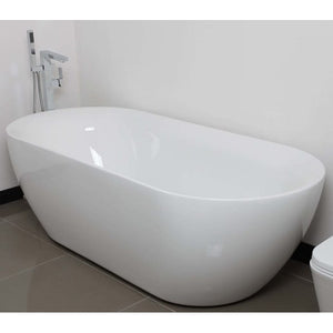 Victiles Bathtubs BT 188 - 1800mm*800mm*550mm SORRENTO Oval Bath 1800