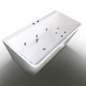 Victiles Bathtubs BTF1700 SPA Florence BACK TO WALL SPA BATHTUB 1700x780x600MM