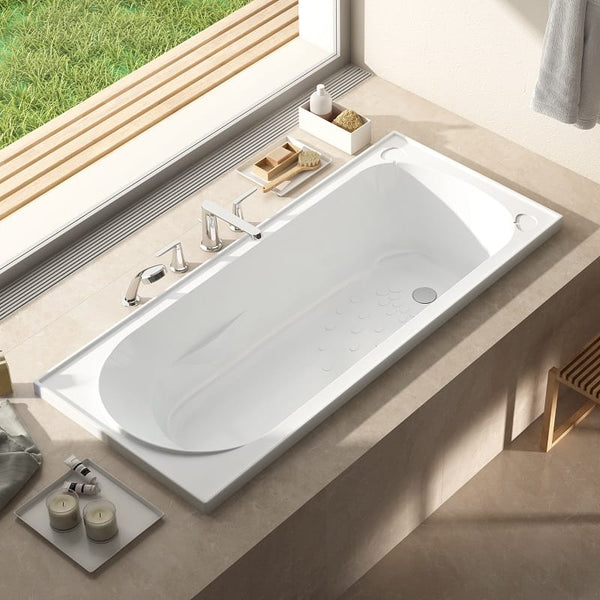 Victiles Bathtubs Civic (Inset) 1800x820x490MM - 265Litres