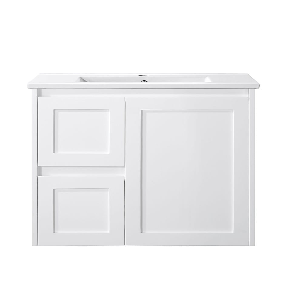VICTILES WH76-750W Luna Collection Vanity 750mm - Gloss White Single Bowl