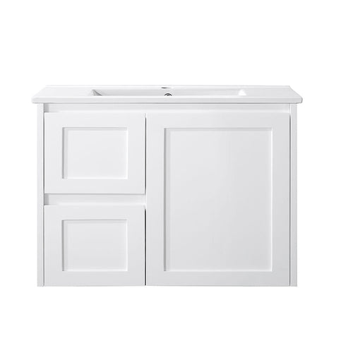 VICTILES WH76-750W Luna Collection Vanity 750mm - Gloss White Single Bowl