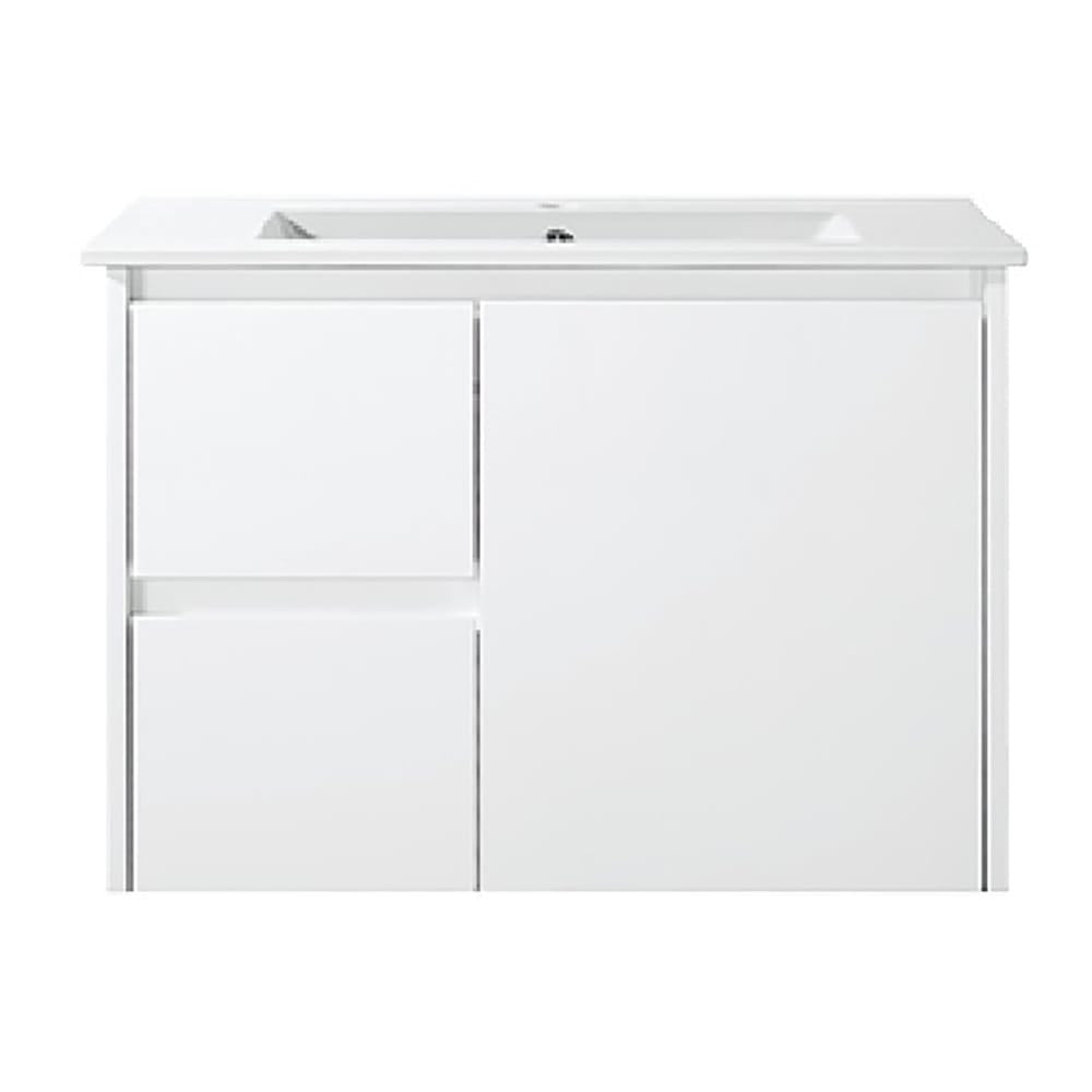 VICTILES WH8027-750W Willow Collection Vanity 750mm - Gloss White Single Bowl