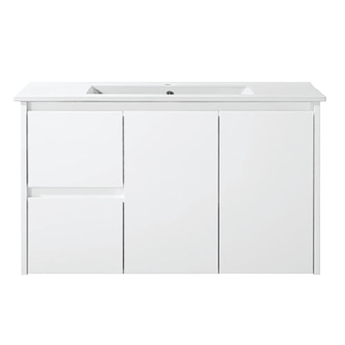 VICTILES WH8027-900W Willow Collection Vanity 900mm - Gloss White Single Bowl