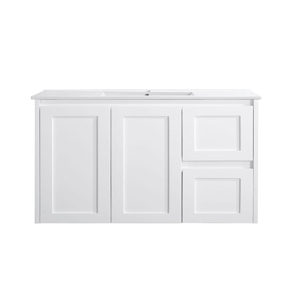 VICTILES WH76-900W Luna Collection Vanity 900mm - Gloss White Single Bowl