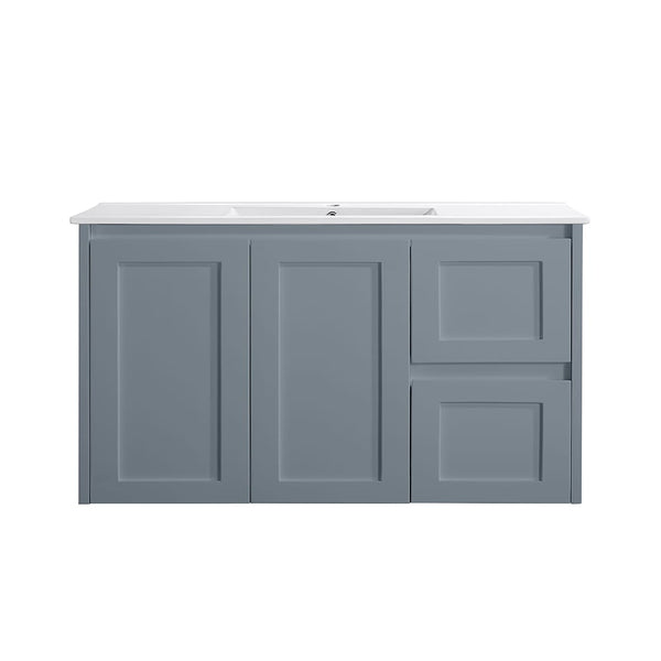 VICTILES WH76-900WGM Luna Collection Vanity 900mm - Matt Grey Single Bowl