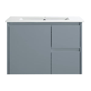 VICTILES WH8027-750WGM Willow Collection Vanity 750mm - Matt Grey Single Bowl