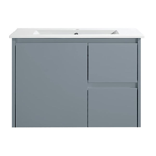 VICTILES WH8027-750WGM Willow Collection Vanity 750mm - Matt Grey Single Bowl