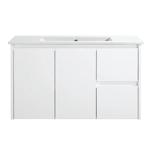 VICTILES WH8027-900W Willow Collection Vanity 900mm - Gloss White Single Bowl