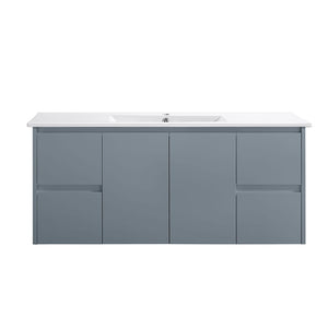 VICTILES WH8027-1200WGM Willow Collection Vanity 1200mm - Matt Grey Single Bowl / Double Bowls
