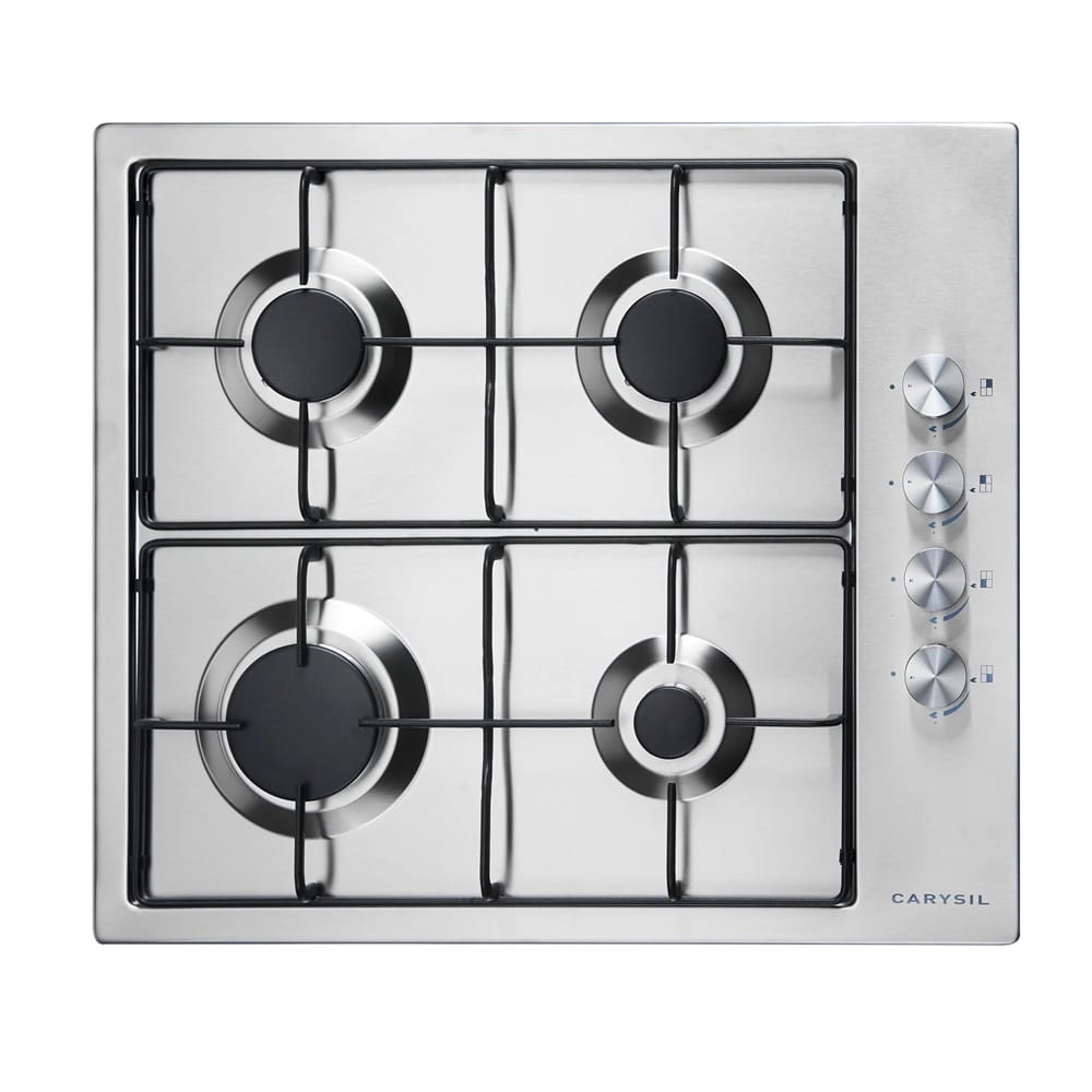 Victiles CARYSIL BUILT-IN STAINLESS STEEL 4 BURNER GAS HOB