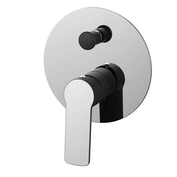 Victiles Mixer Taps BTV8560 Vienna series SHOWER MIXER BLACK with diverter