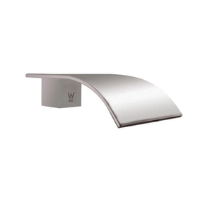 Victiles Mixer Taps BU0005.BS WATERFALL BRUSHED NICKEL BATHTUB/BASIN WALL SPOUT