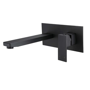 Victiles Mixer Taps WT 807BK ACQUA BLACK Bath/Basin Set Matt Black finish