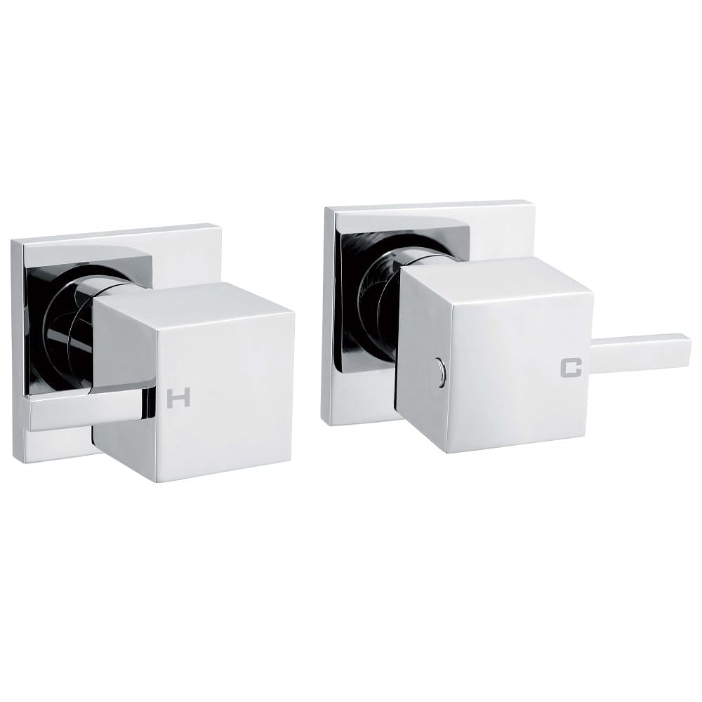 Victiles Mixer Taps WT 303 BIANCO Wall Top Assemblies