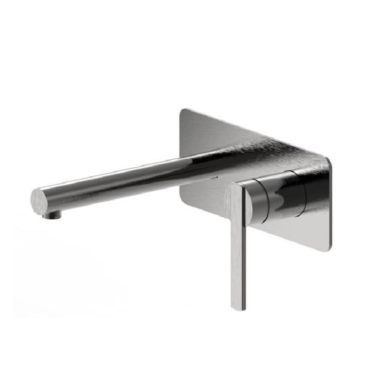 Victiles Mixer Taps WT 2318GM MILAN Basin/Bath Set Gun Metal Finish