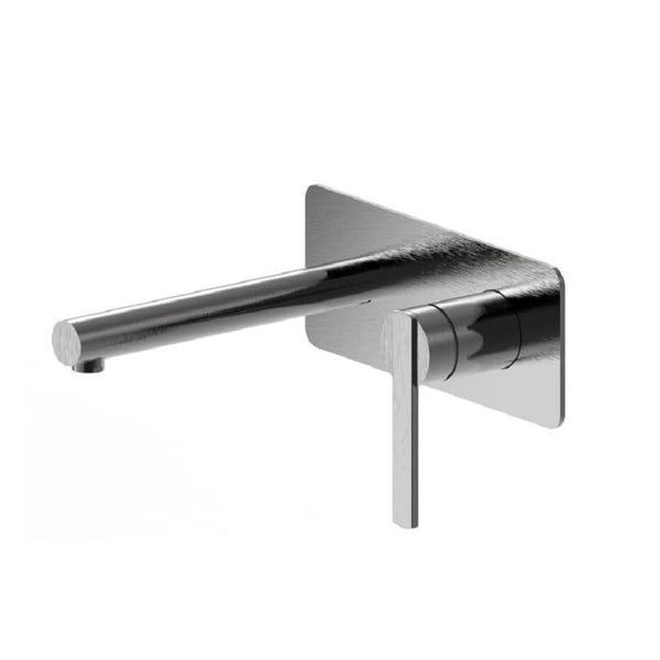 Victiles Mixer Taps WT 2318GM MILAN Basin/Bath Set Gun Metal Finish