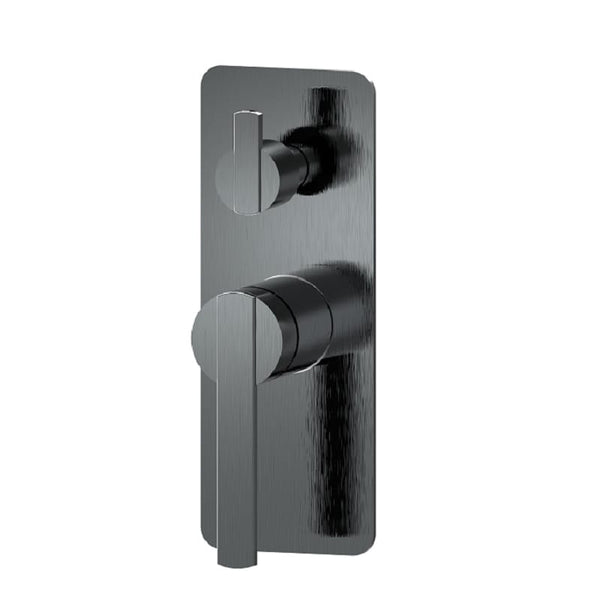 Victiles Mixer Taps WT 2319GM MILAN Shower Mixer with Diverter Gun Metal Finish