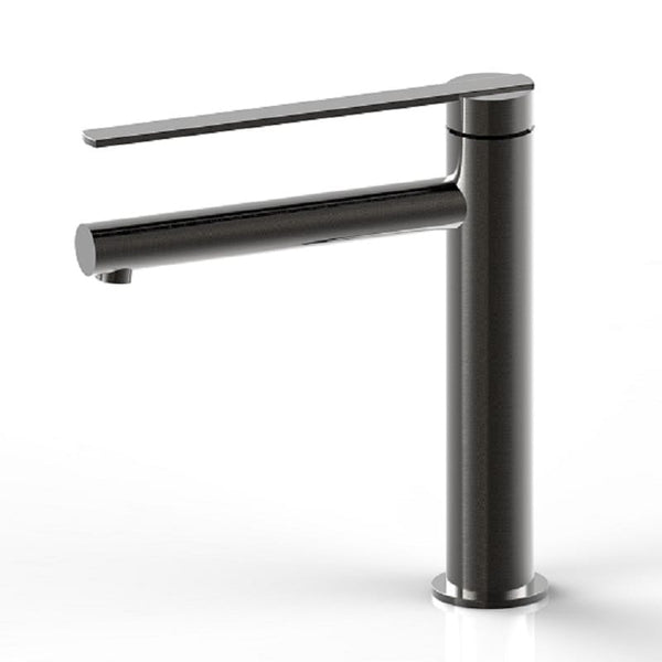 Victiles Mixer Taps WT 2333GM MILAN Tower Basin Mixer Gun Metal Finish