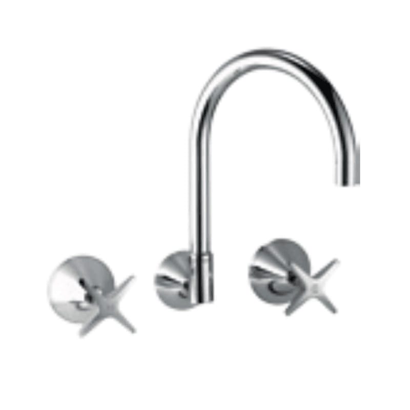 Victiles Mixer Taps WT 261 SEASTAR Wall Sink/Laundry Set