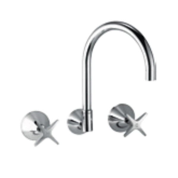 Victiles Mixer Taps WT 261 SEASTAR Wall Sink/Laundry Set