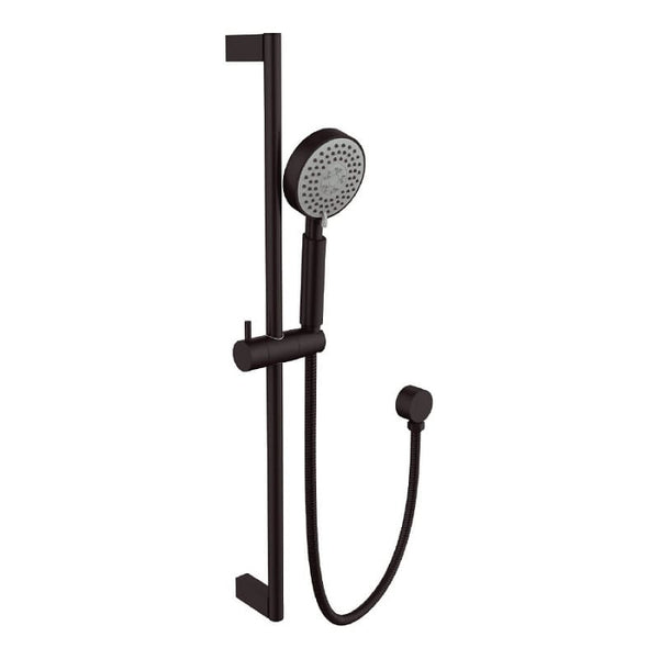 Victiles Showers BSH02 BLACK Round SHOWER RAIL