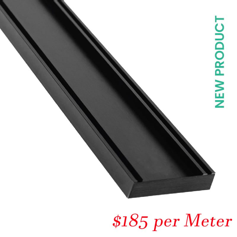 Victiles Showers Midnight Slimline Tile Insert 21 (MSTI21) 3000x100x21mm