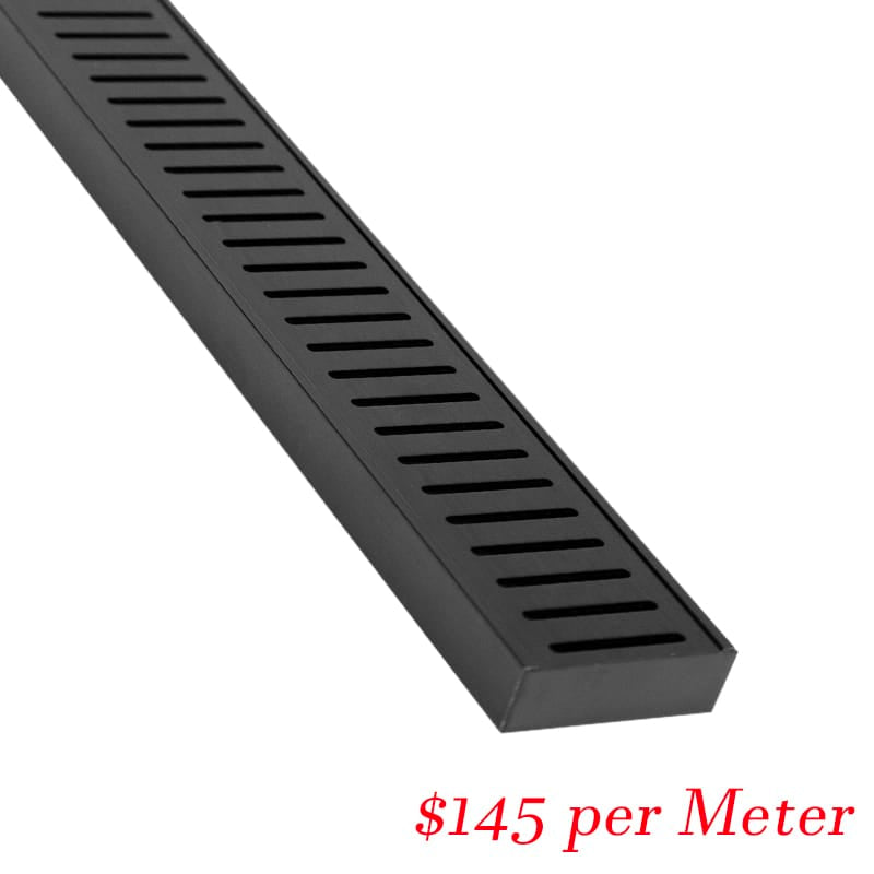 Victiles Showers Midnight Standard Floor Grate (MSFG) 5600x70x23mm