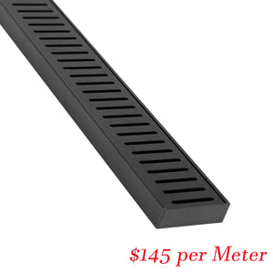 Victiles Showers Midnight Standard Floor Grate (MSFG) 5600x70x23mm