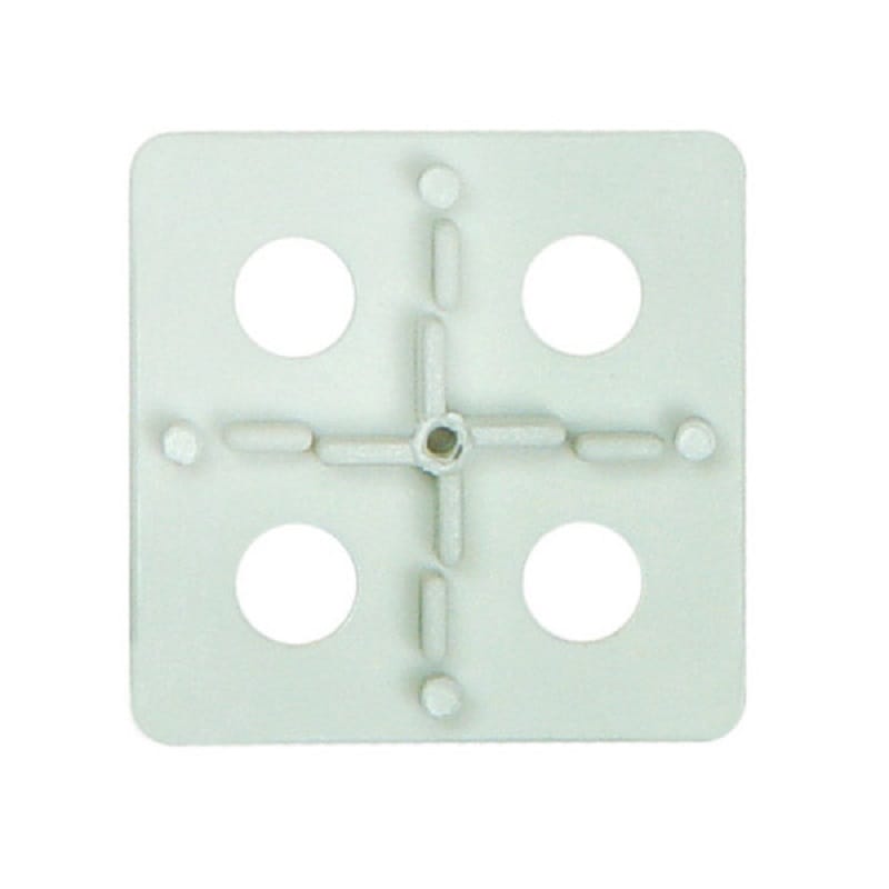 Victiles simple 2FX100 ATR Tile Leveling White Floor Spacing Plates 100 pack
