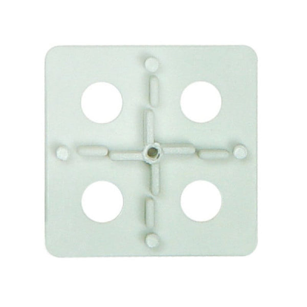 Victiles simple 2FX100 ATR Tile Leveling White Floor Spacing Plates 100 pack