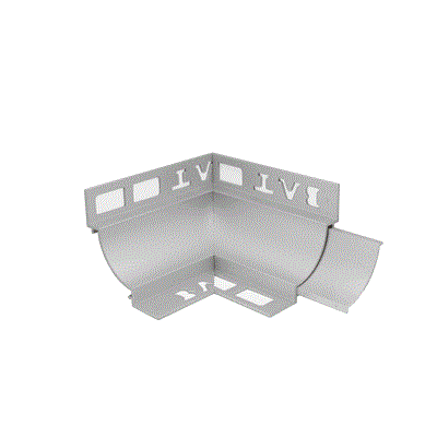 Victiles simple CORNERS - COVE TRIM - ALUMINIUM