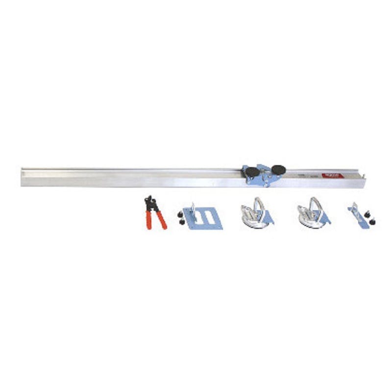 Victiles simple RDXA3485 Sigma Kera Cut complete kit with 2 ART51C suction cups and nipper, Stainless Steel version ART 8C3 151cm